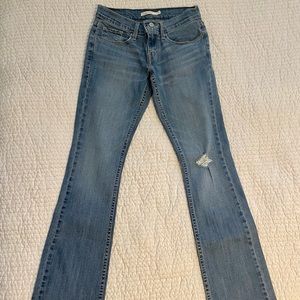Women’s size 26 Levi’s bootcut jeans
